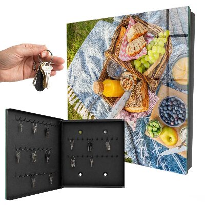Armario para llaves diseño un picnic idílico