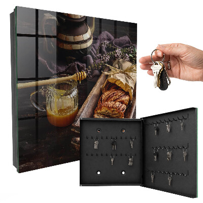 Caja para llaves diseño con temática de calidez del hogar