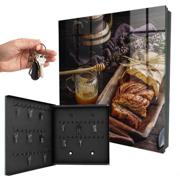 Caja para llaves diseño con temática de calidez del hogar