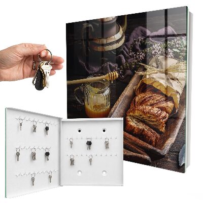 Caja para llaves diseño con temática de calidez del hogar