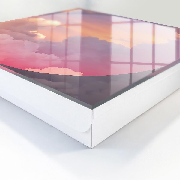 Caja para llaves diseño nubes etéreas