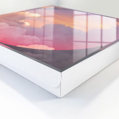 Caja para llaves diseño nubes etéreas