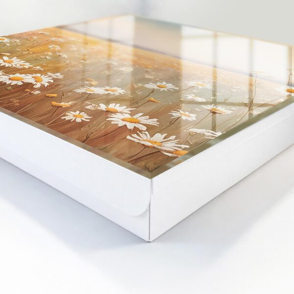 Caja para llaves diseño de prado de flores