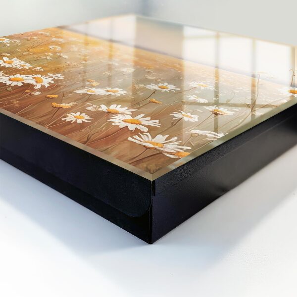 Caja para llaves diseño de prado de flores