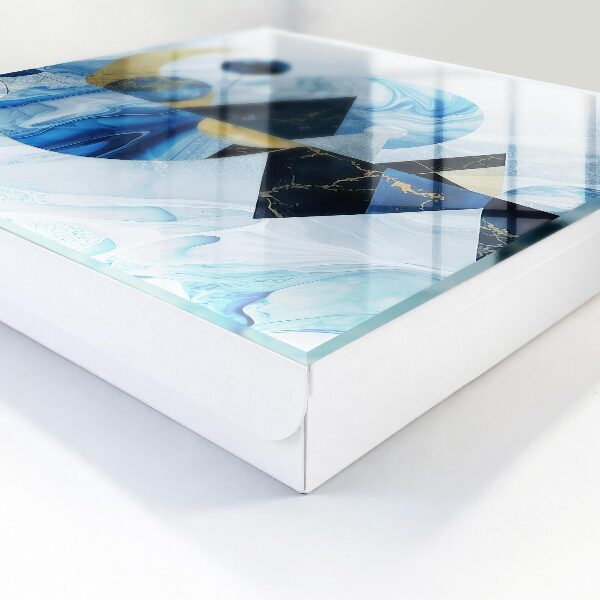 Caja para llaves diseño de abstracción cósmica