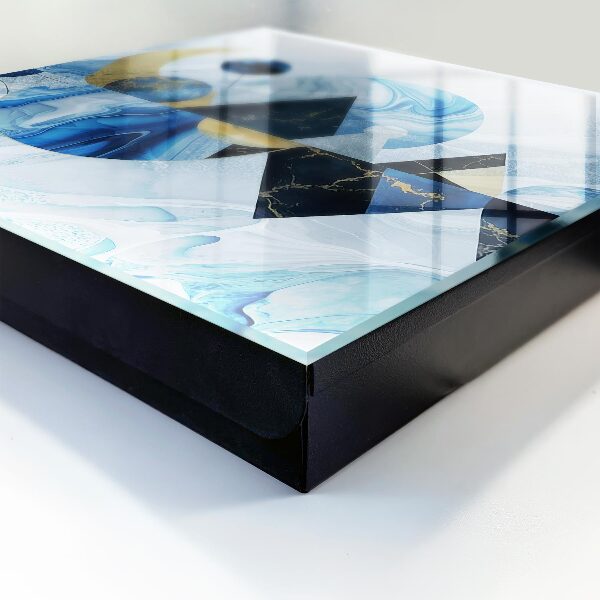 Caja para llaves diseño de abstracción cósmica