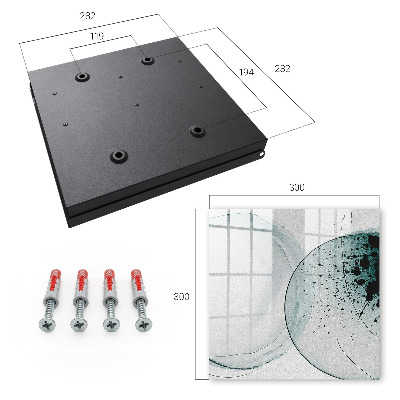Caja para llaves diseño de abstracción elegante