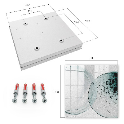 Caja para llaves diseño de abstracción elegante