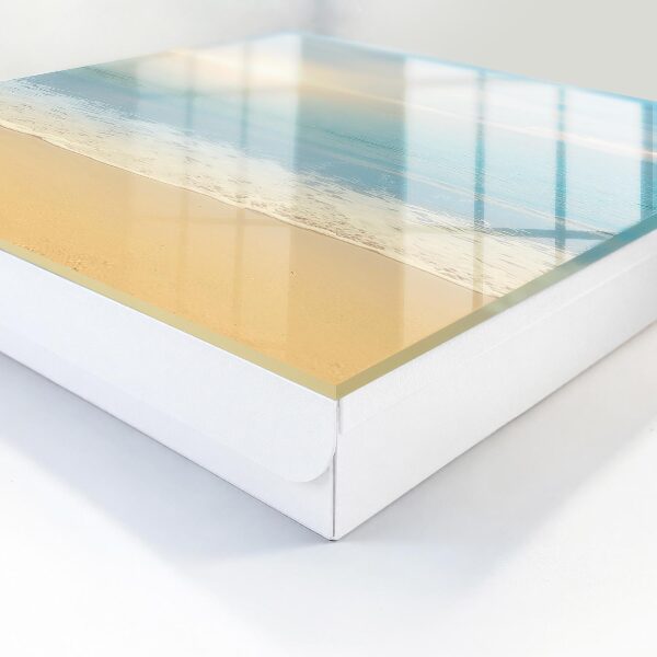Caja para llaves diseño de paisaje matutino