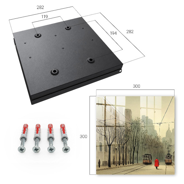 Caja para llaves diseño un paseo por la ciudad