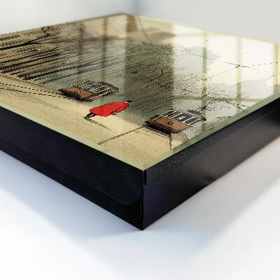 Caja para llaves diseño un paseo por la ciudad