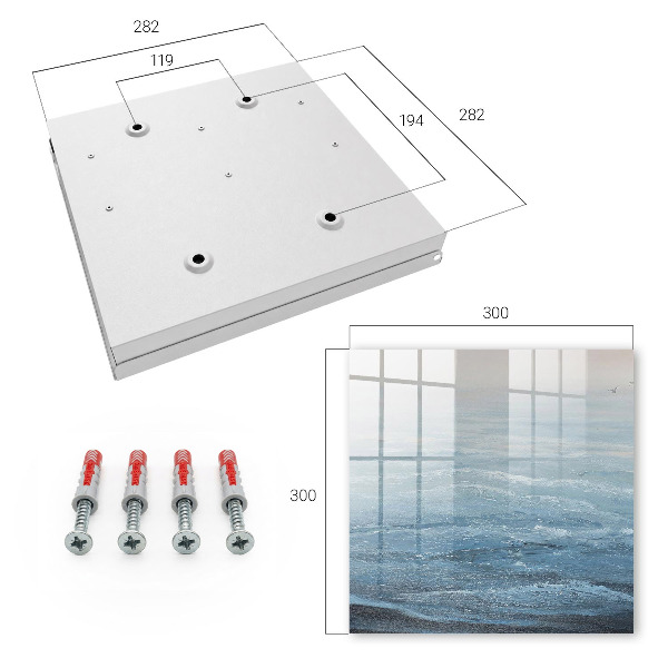 Caja para llaves diseño armonía marítima