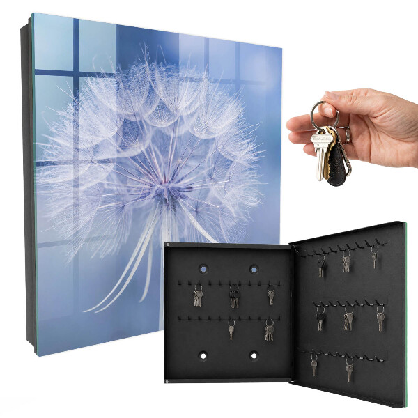 Caja para llaves con diseño de diente de león