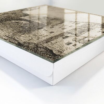 Caja para llaves con diseño de estilo antiguo
