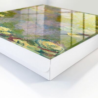 Armario para llaves con diseño de Los nenúfares de Claude Monet