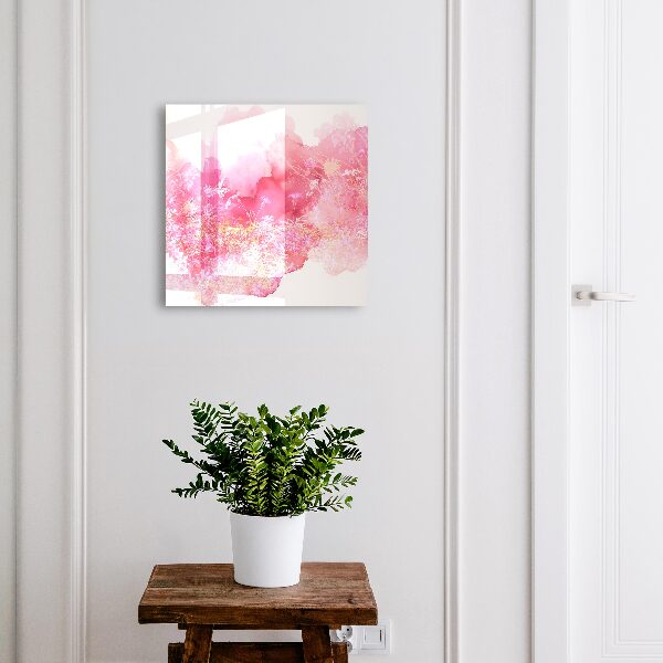 Armario para llaves con diseño de paisaje floral