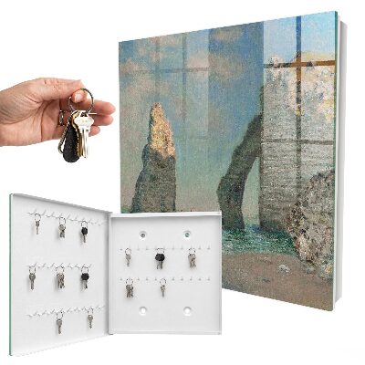 Caja para llaves diseño de acantilados marinos