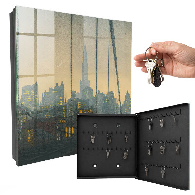 Caja para llaves diseño Al oeste de la ciudad