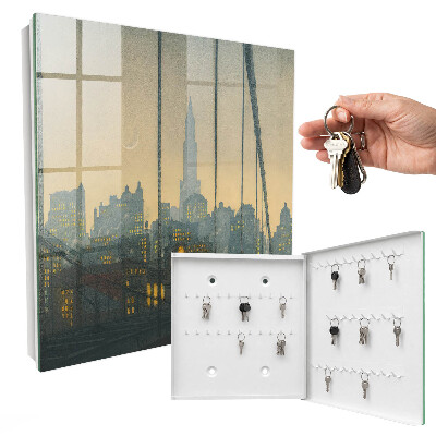 Caja para llaves diseño Al oeste de la ciudad