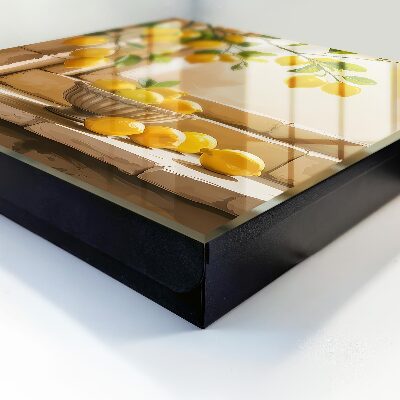Armario para llaves de pared con diseño de frescura de limón