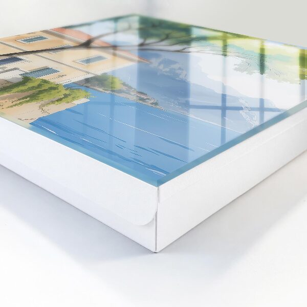 Caja para llaves con diseño de la paz de la naturaleza
