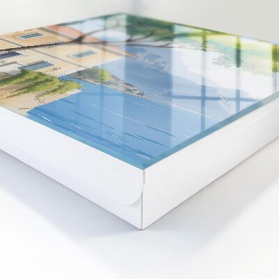 Caja para llaves con diseño de la paz de la naturaleza