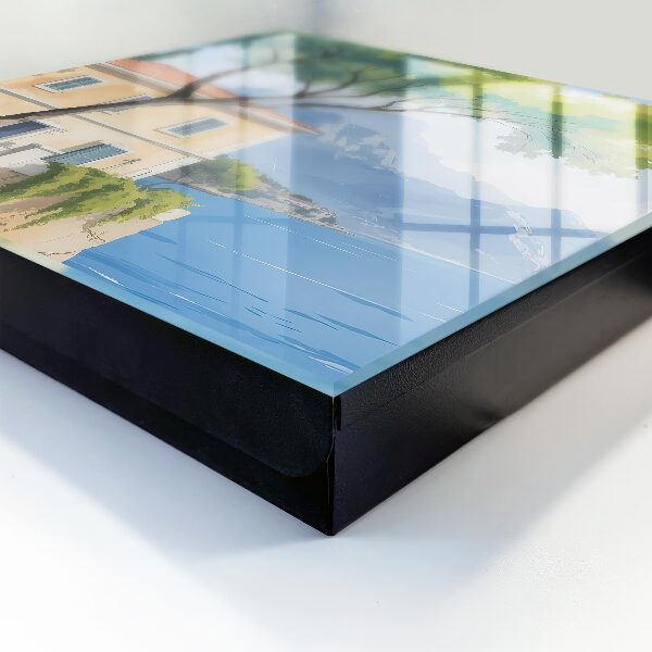Caja para llaves con diseño de la paz de la naturaleza