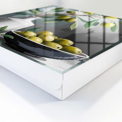 Caja para llaves aceitunas verdes
