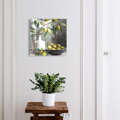 Caja para llaves aceitunas verdes