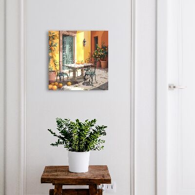 Armario para colgar llaves diseño terraza soleada