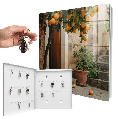 Armario para llaves diseño terraza cálida