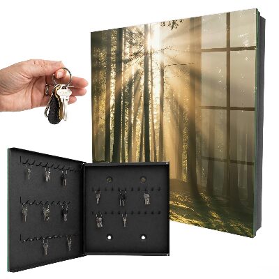 Armario para llaves diseño Luz del bosque