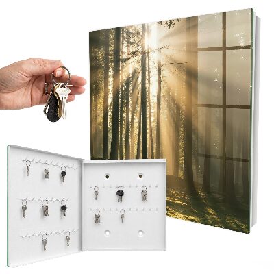 Armario para llaves diseño Luz del bosque