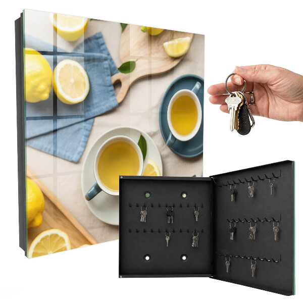 Caja para llaves diseño mañana de limón
