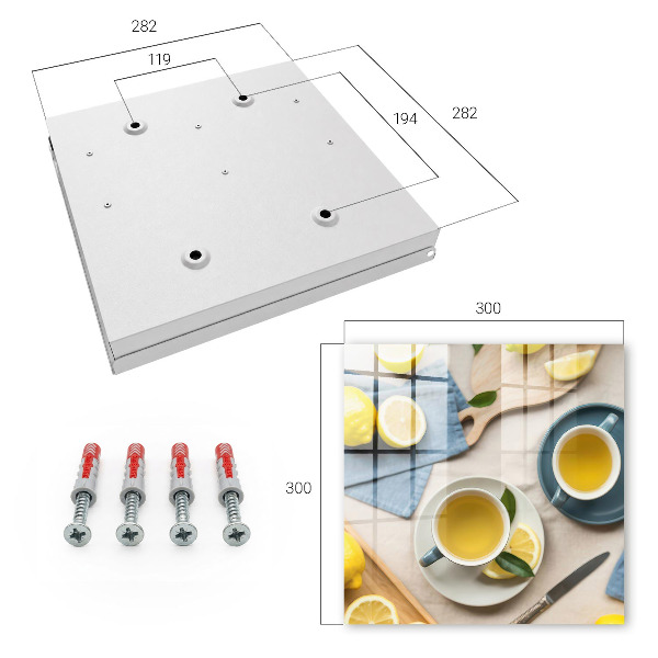 Caja para llaves diseño mañana de limón