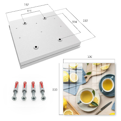 Caja para llaves diseño mañana de limón