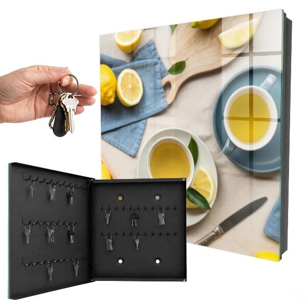 Caja para llaves diseño mañana de limón