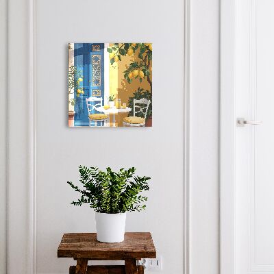 Armario para llaves diseño jardín de verano