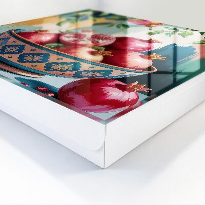 Caja para llaves con diseño de fruta