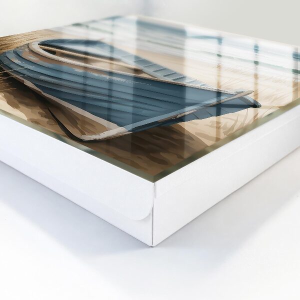 Caja para llaves diseño barco de playa