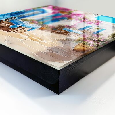 Caja para llaves diseño Callejón de las Flores