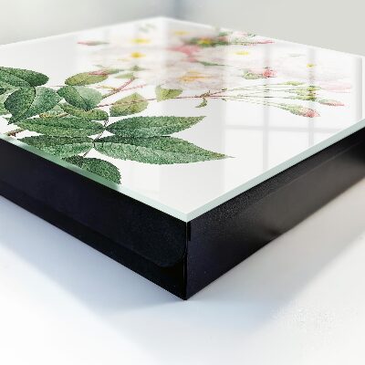 Armario para colgar llaves diseño decorativo La magia de las flores
