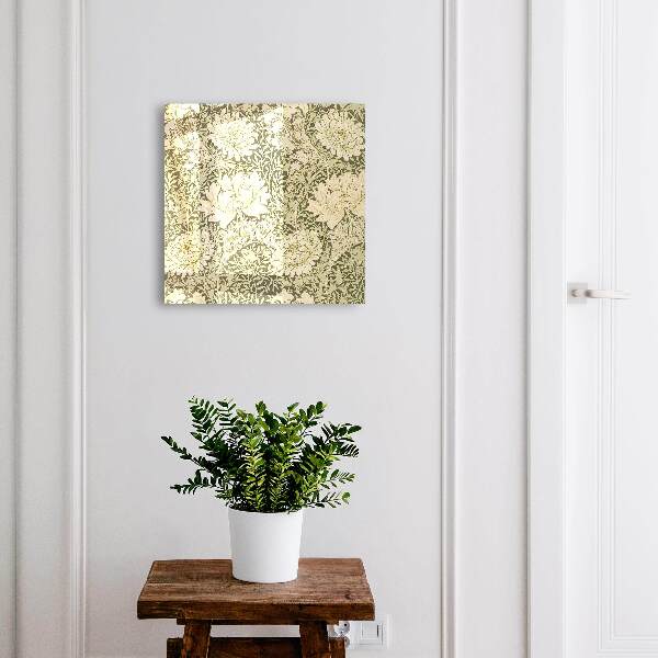 Caja para llaves con estampado floral