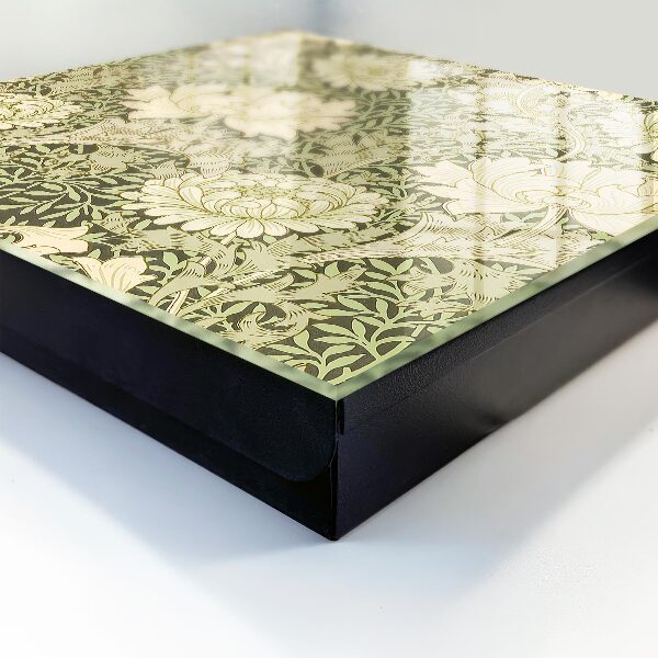 Caja para llaves con estampado floral