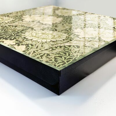 Caja para llaves con estampado floral