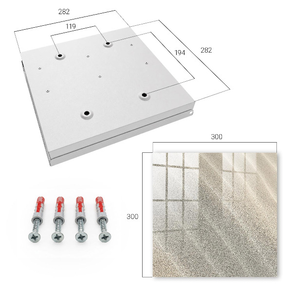 Caja para llaves diseño olas de espuma