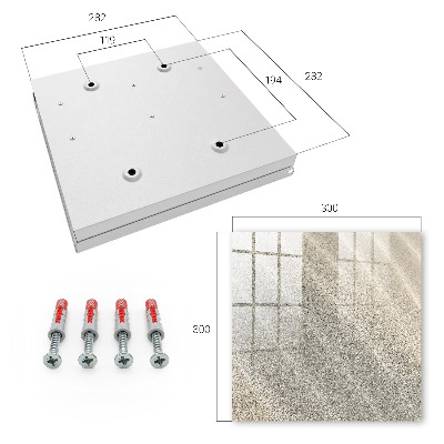 Caja para llaves diseño olas de espuma