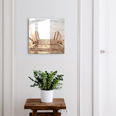 Caja para llaves diseño de habitación en la playa