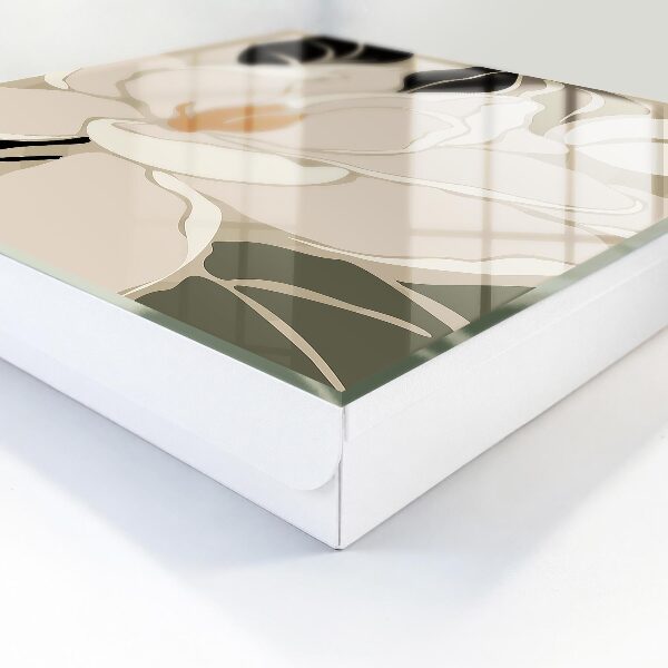Caja para llaves con diseño de elegancia botánica