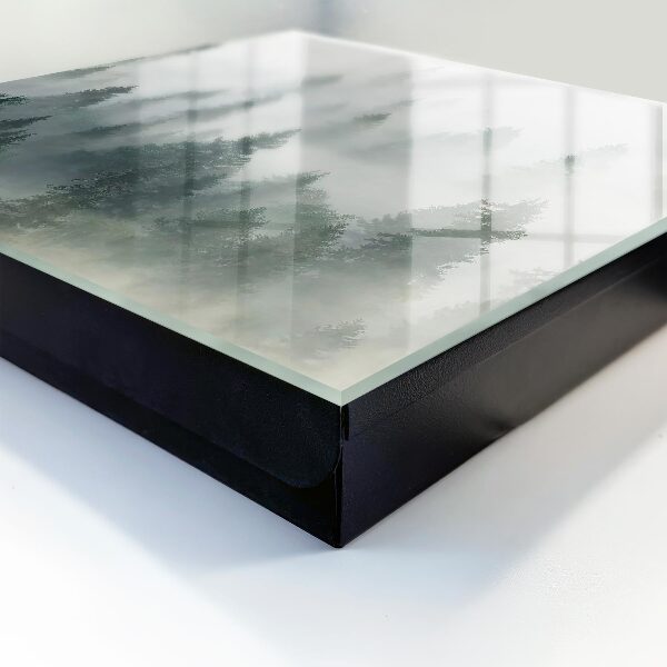 Caja para llaves diseño de bosque brumoso